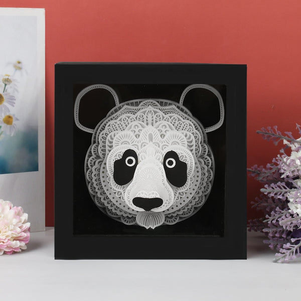 Diy Paper Cut Animal Jigsaw Kit Wolf Panda Butterfly Dragon Model DIY Craft Kits Brain Teaser Gift for Kids Adults