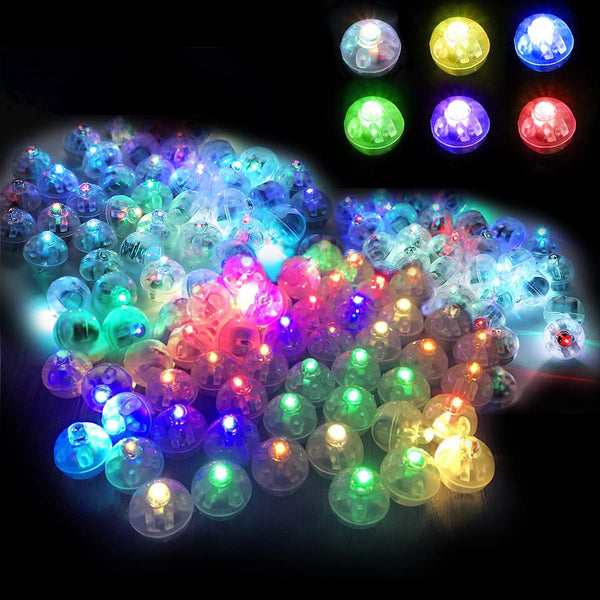 100pcs Round Balls Led Balloon Lights Mini Flash Lamps for Lantern Christmas Wedding Party Decoration Flashlight Decoration